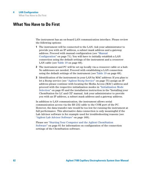 Introduction to the Agilent 7100 Capillary Electrophoresis System