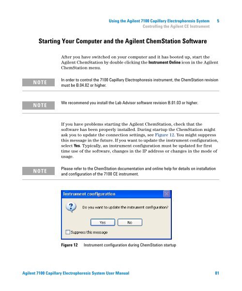 Introduction to the Agilent 7100 Capillary Electrophoresis System