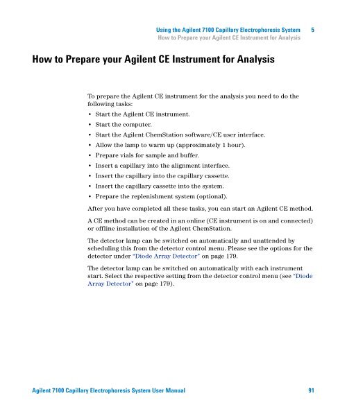 Introduction to the Agilent 7100 Capillary Electrophoresis System