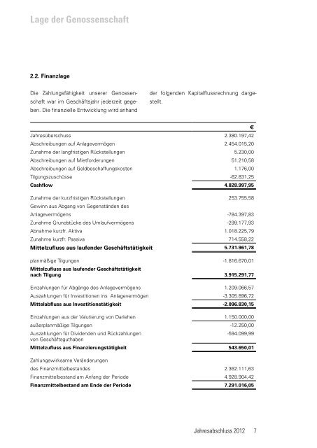 Jahresabschluss 2012 - Familienheim Schwarzwald-Baar-Heuberg ...