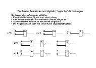 Boolesche AusdrÃ¼cke und digitale (â€logischeâ€) Schaltungen