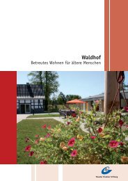 ExposÃ© Waldhof - Theodor Fliedner Stiftung