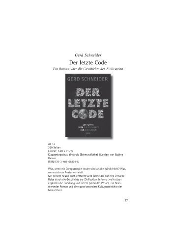 Der letzte Code - ARENA Verlag