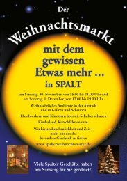 Spalter Weihnachtsmarkt - Strandhotel Seehof