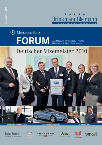 Deutscher Vizemeister 2010 - Brinkmannbleimann