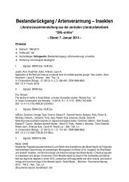 Rote Liste der Pflanzen Deutschlands (LUDWIG &amp; SCHNITTLER ...