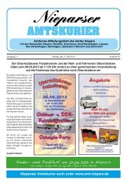 Amtskurier Mai 2013 - Amt Niepars