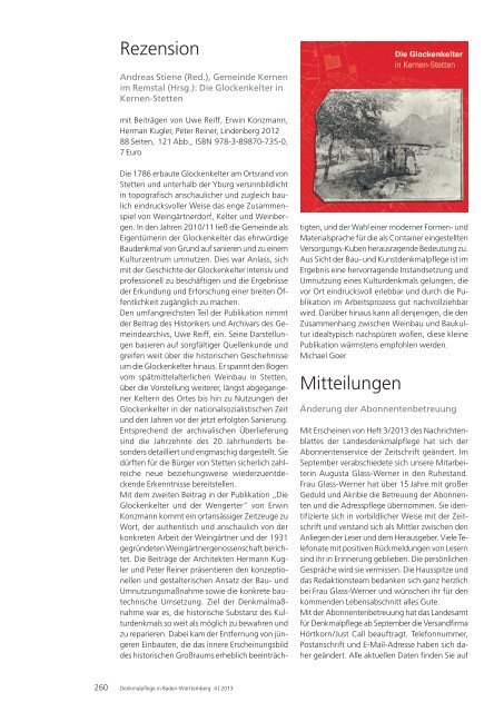 PDF zum Download - Denkmalpflege Baden-WÃ¼rttemberg