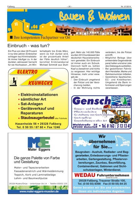 PDF herunterladen... - Gemeinde FaÃŸberg