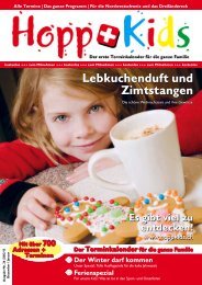 Lebkuchenduft und Zimtstangen - HoppKids