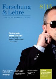 Forschung & Lehre 8 | 2013