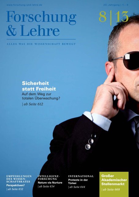 Forschung & Lehre 8 | 2013