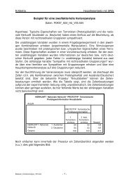 Beispiel fÃ¼r eine zweifaktorielle Varianzanalyse - Eigene WWW ...