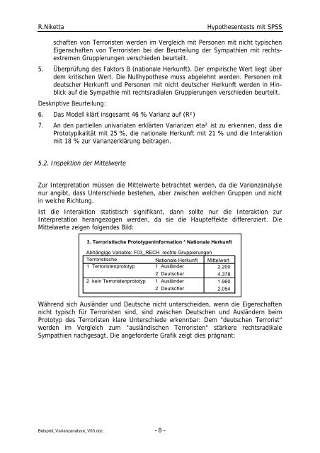 Beispiel fÃ¼r eine zweifaktorielle Varianzanalyse - Eigene WWW ...