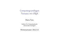 EinfÃ¼hrung in LaTeX - UniversitÃ¤t Stuttgart