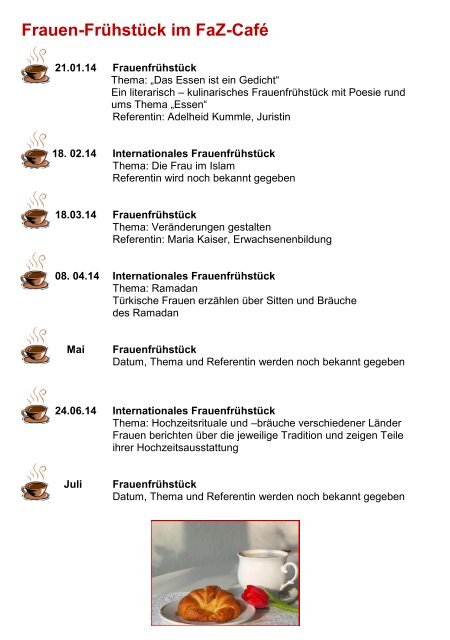 zum Programmheft - FamilienZentrum Hochrhein