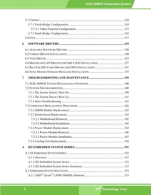 ECK-3699GF Embedded System User Manual - ICP America