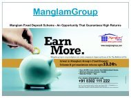 ManglamGroup Fixed Deposit