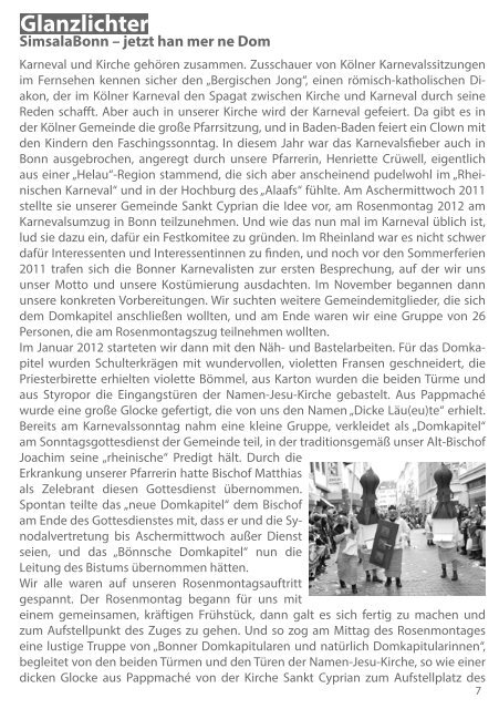 Jahrbuch 2012 - Alt-Katholiken