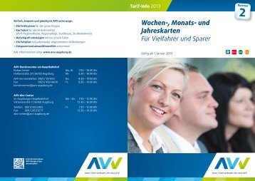 Download PDF - AVV Augsburger Verkehrsverbund