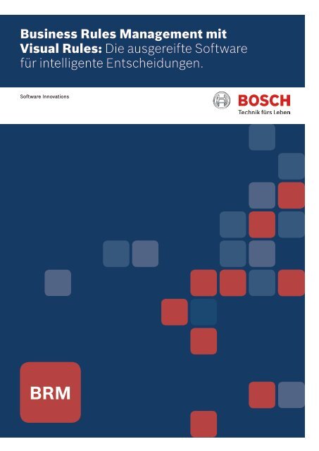 Visual Rules - Bosch Software Innovations