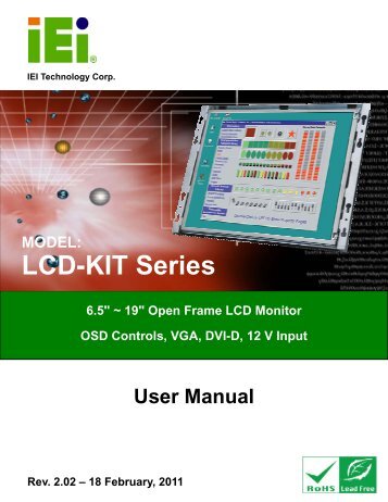 LCD-KIT Series - iEi