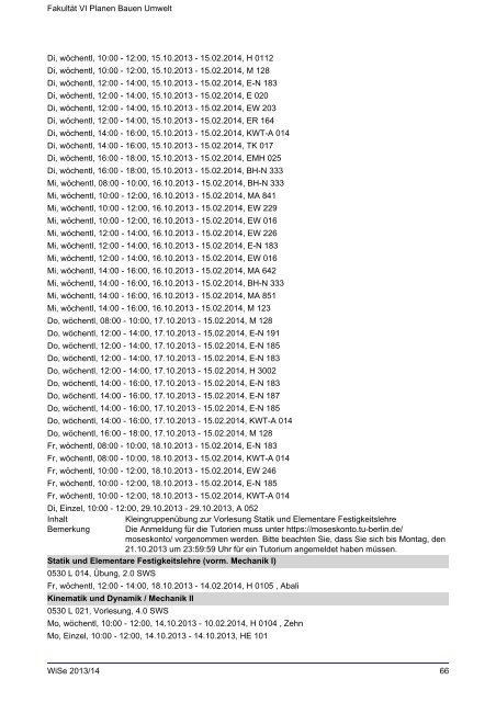 FakultÃ¤t VI Planen Bauen Umwelt - Index of