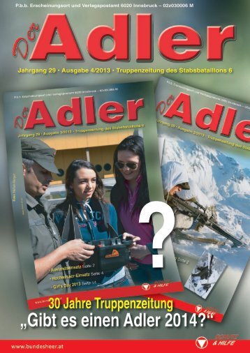 â€žGibt es einen Adler 2014?â€œ - Ã–sterreichs Bundesheer
