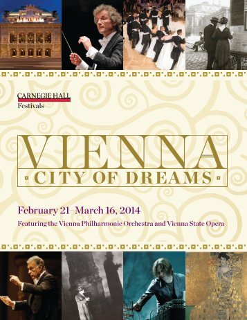 Vienna Bifold.indd - Carnegie Hall