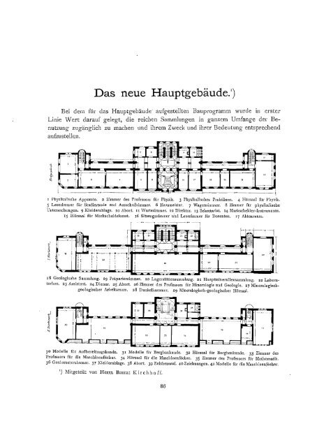 Das neue hÃ¼ttenmÃ¤nnische GebÃ¤ude. - GBV, Gemeinsamer ...