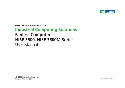 Manual NISE 3500 - ICPDAS-EUROPE