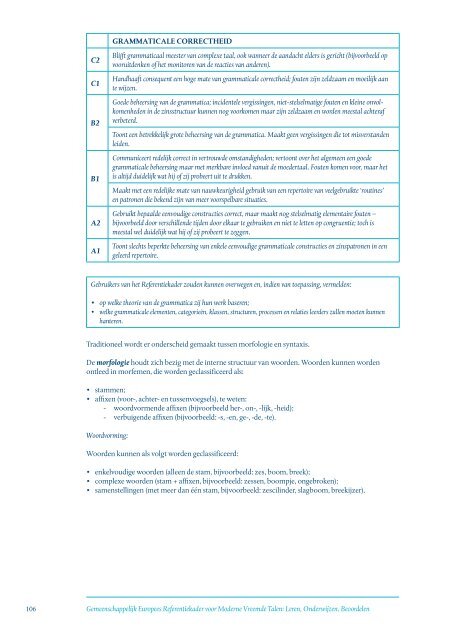 Gemeenschappelijk Europees Referentiekader voor Moderne ...