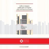 Libros rumanos publicados en EspaÃ±a - Institutul Cultural RomÃ¢n