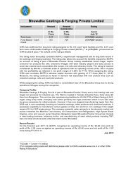 Bhuwalka Castings & Forging Private Limited - ICRA