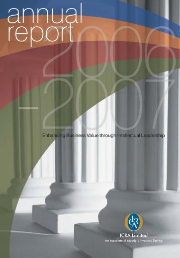 Annual Report 2006-07 - ICRA