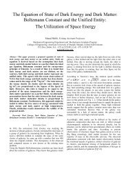 The Equation of State of Dark Energy and Dark Matter ... - Icrepq.com