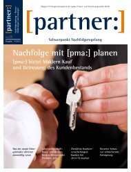 Nachfolge mit [pma:] planen