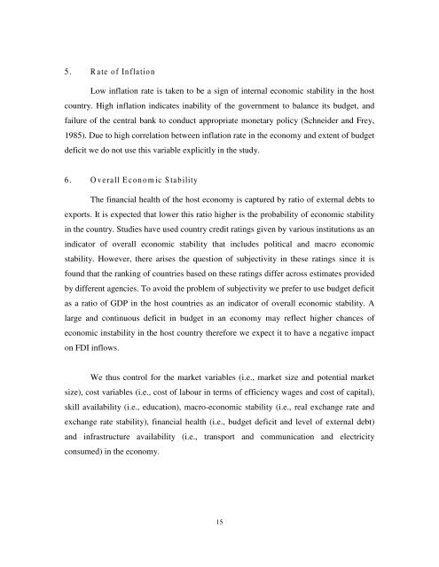 impact of government policies and investment agreements on fdi ...