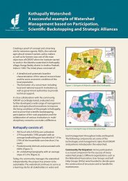 Kothapally Watershed: A successful example of Watershed ... - icrisat