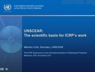 UNSCEAR - ICRP