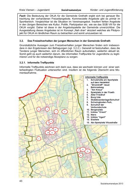 Sozialraumanalyse des Kreises Viersen