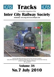 July - Intercity Railway Society
