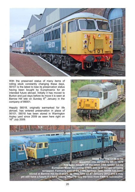 February - Intercity Railway Society