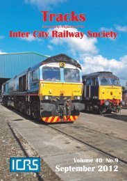 September - Intercity Railway Society