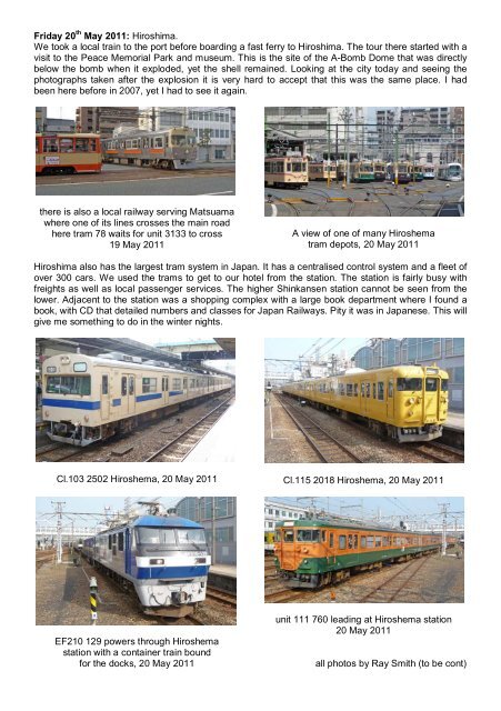 October - Intercity Railway Society