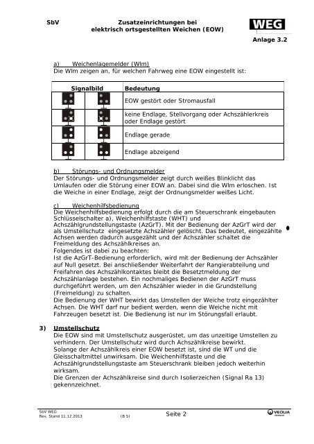 Berichtigung 5 zur SbV - WÃ¼rttembergische Eisenbahn-Gesellschaft