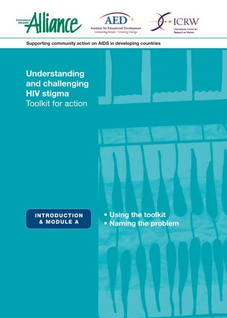 Understanding and challenging HIV stigma - Introduction ... - ICRW