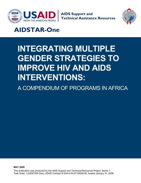 Implementing Multiple Gender Strategies to Improve HIV and ... - ICRW