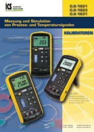 Technisches Datenblatt2 MB - ICS Schneider Messtechnik GmbH