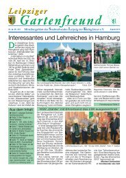Leipziger Gartenfreund 08/13 - Stadtverband Leipzig der ...
